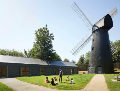 The Pineapples: Brixton Windmill Education & Community Centre and Chelsea Barracks shortlisted