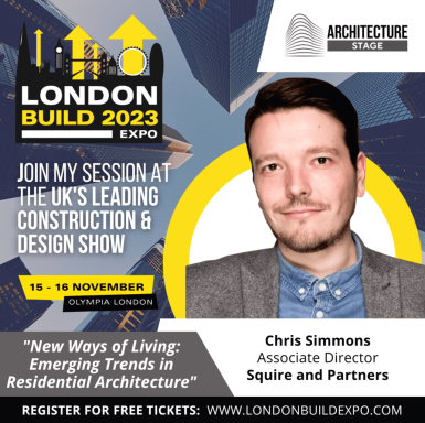 London Build Expo: Chris Simmons speaking on new ways of living