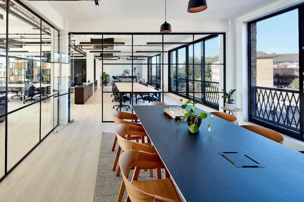 Contemporary warehouse aesthetic