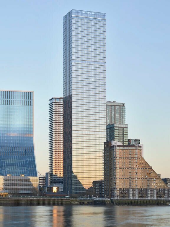 Western Europe's tallest residential tower