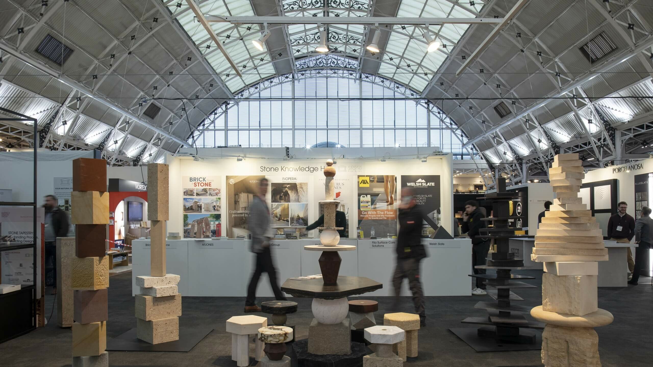 Stone Tapestry, Surface Design Show 2026 – Squire & Partners