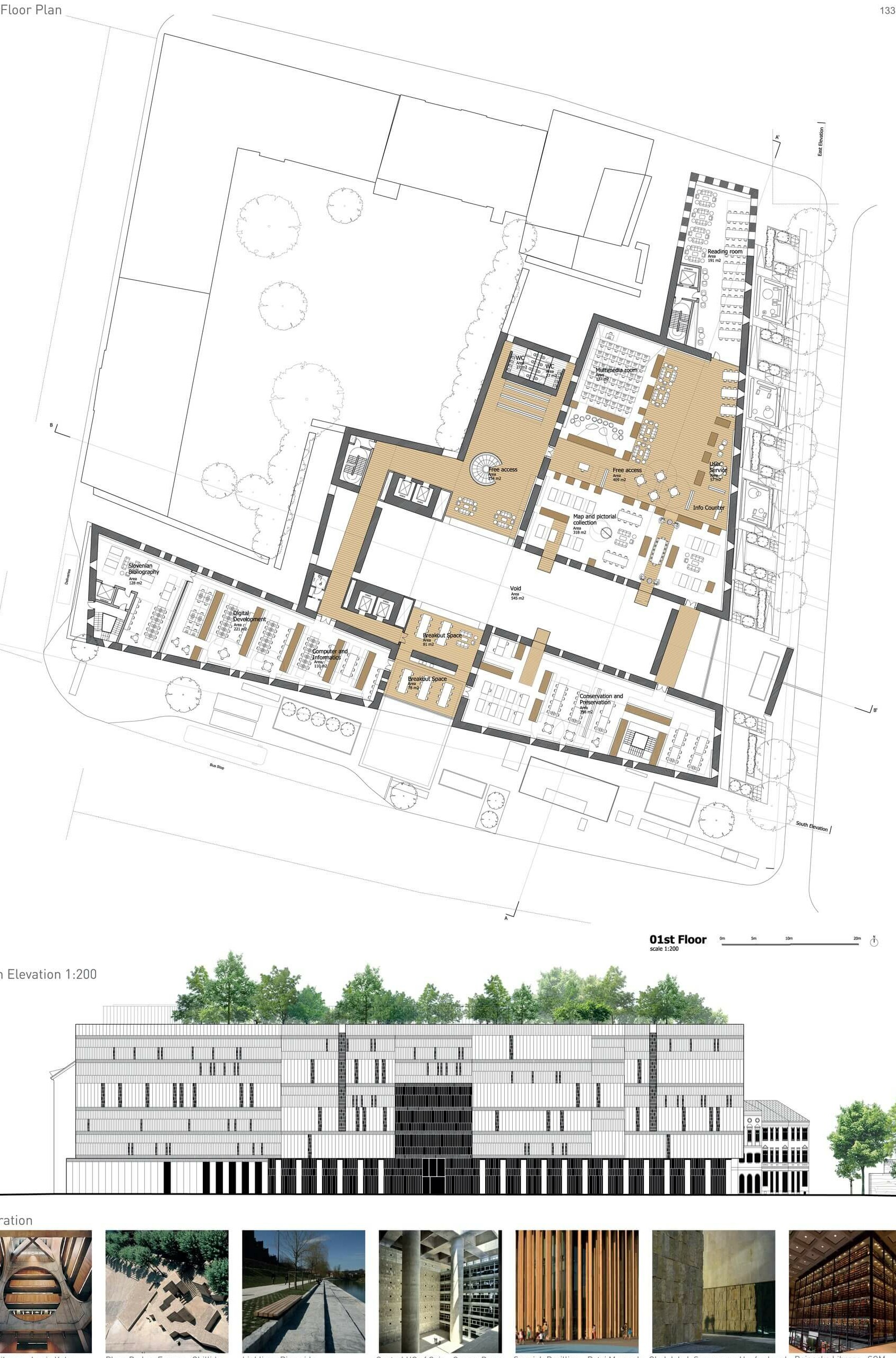 Ljubljana National Library Competition – Squire & Partners
