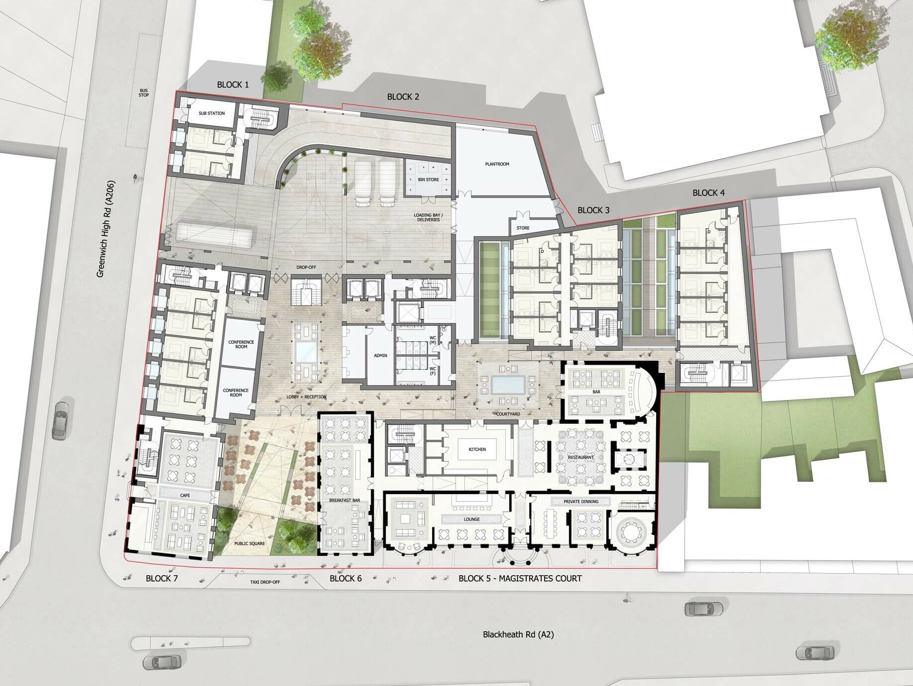 Greenwich Magistrates Court – Squire & Partners