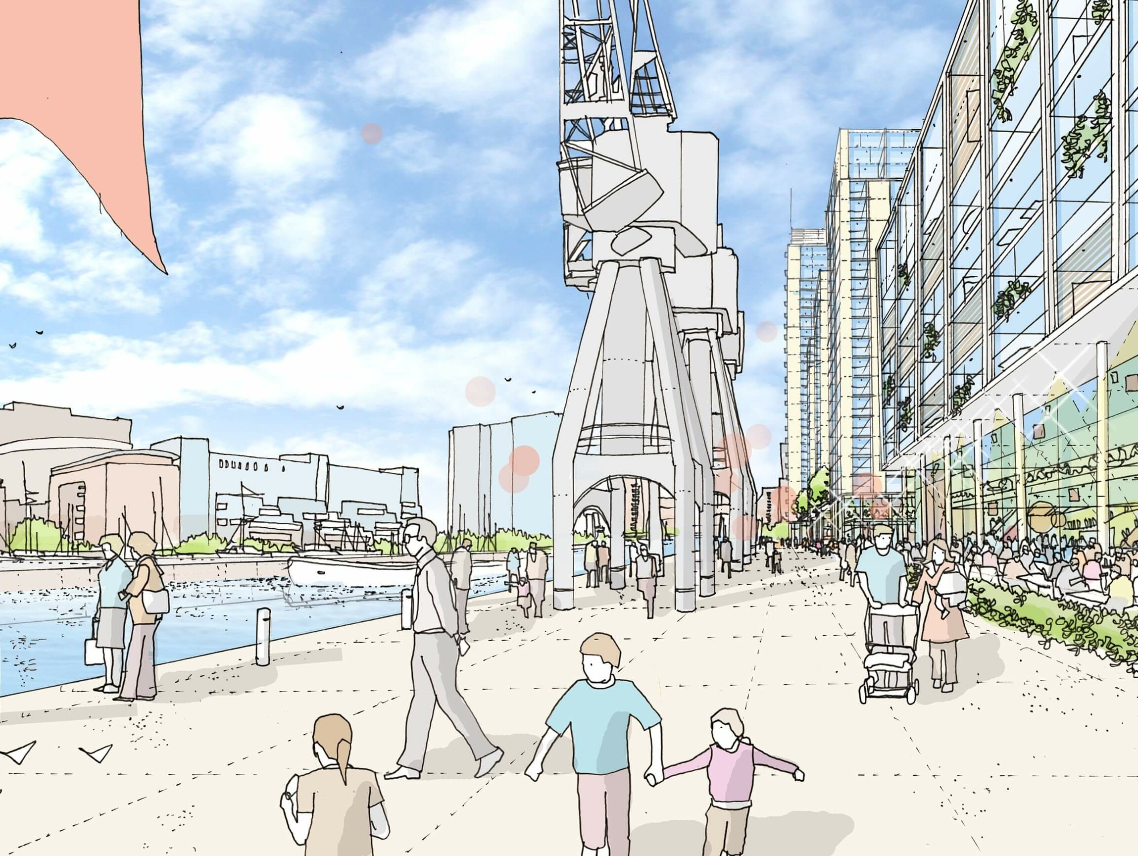 Wood Wharf Competition – Squire & Partners