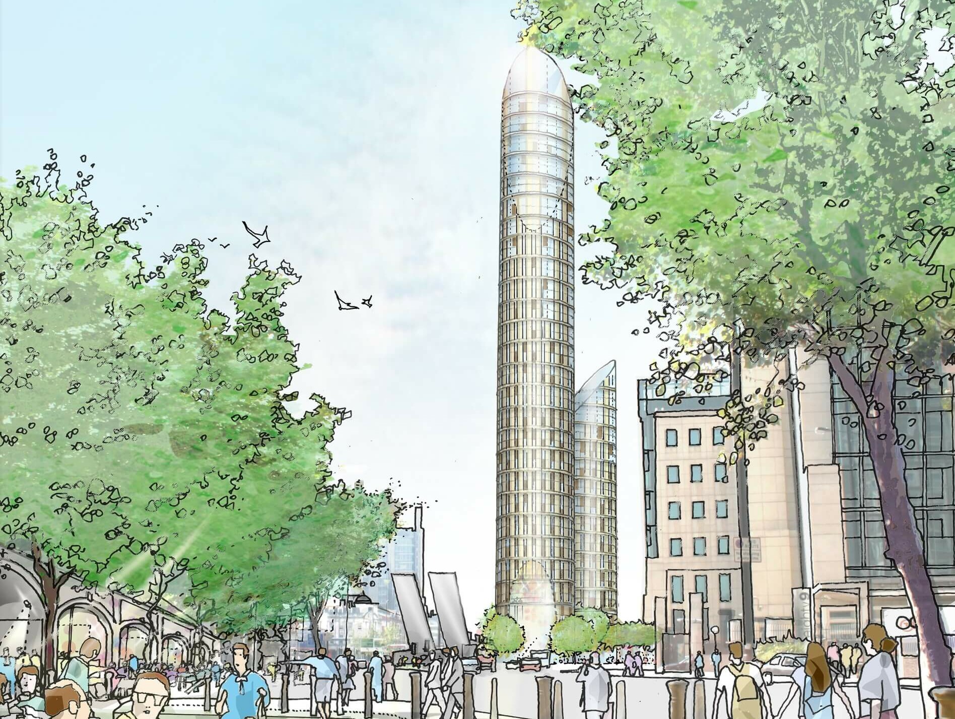 Vauxhall Cross – Squire & Partners