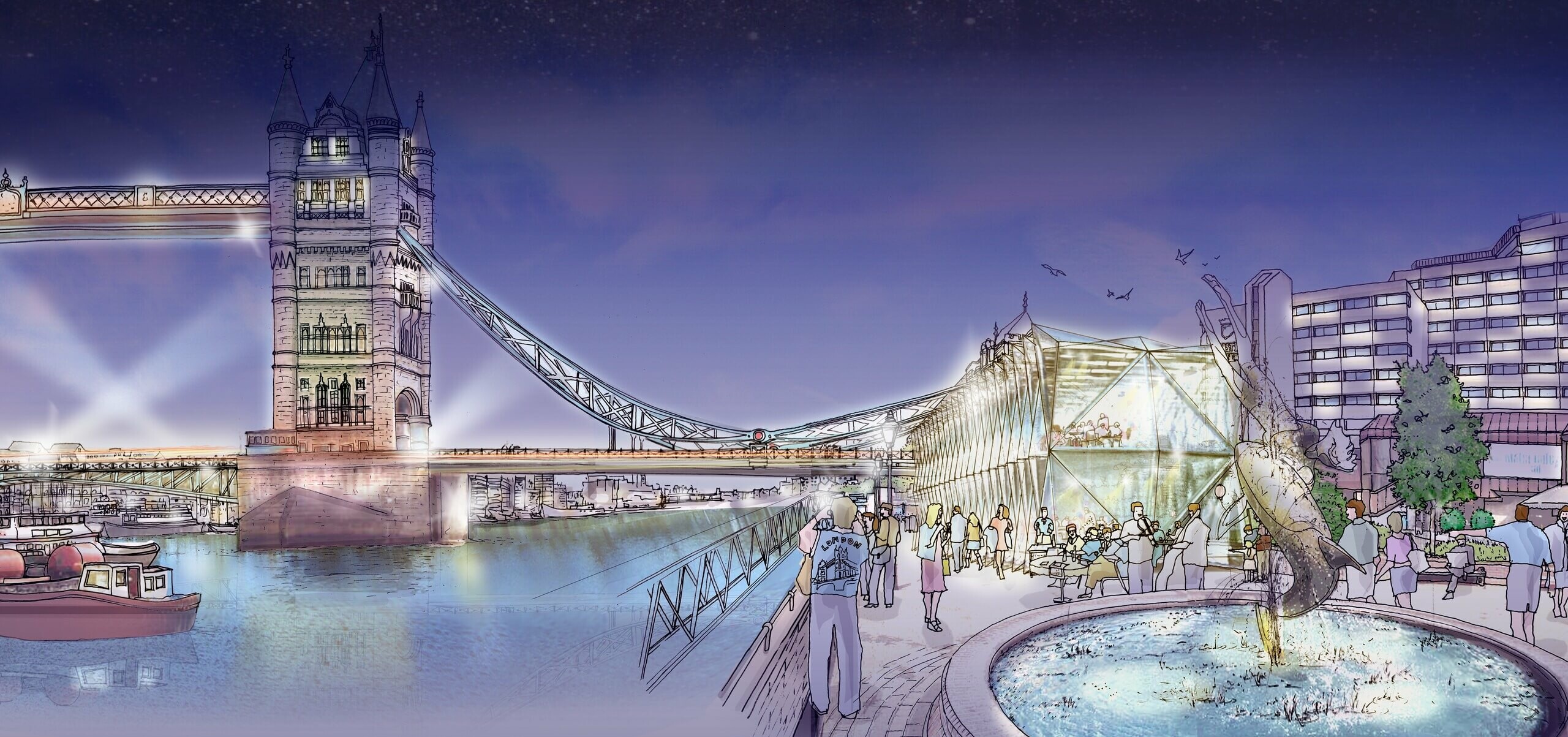 St Katherine Docks Competition – Squire & Partners