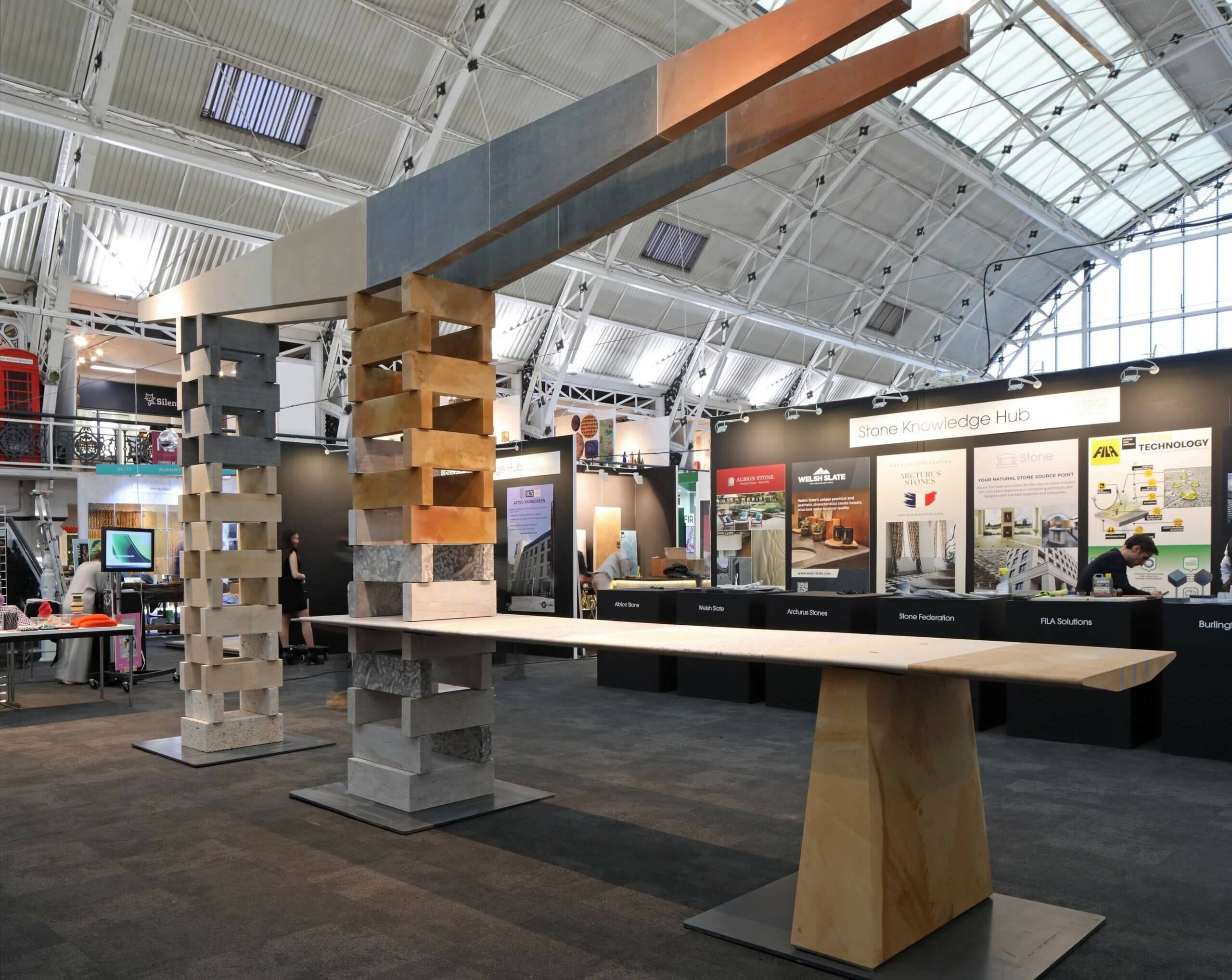 Stone Tapestry, Surface Design Show 2024 – Squire & Partners