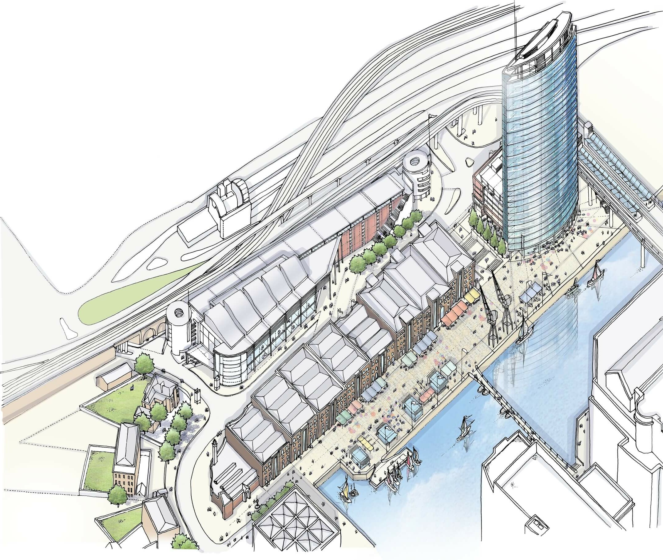 West India Quay – Squire & Partners
