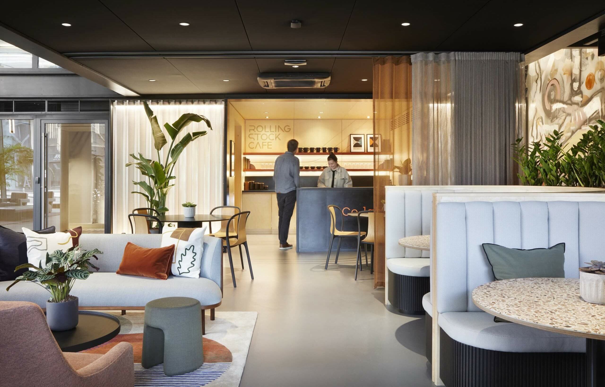 Rolling Stock Yard Reception – Squire & Partners