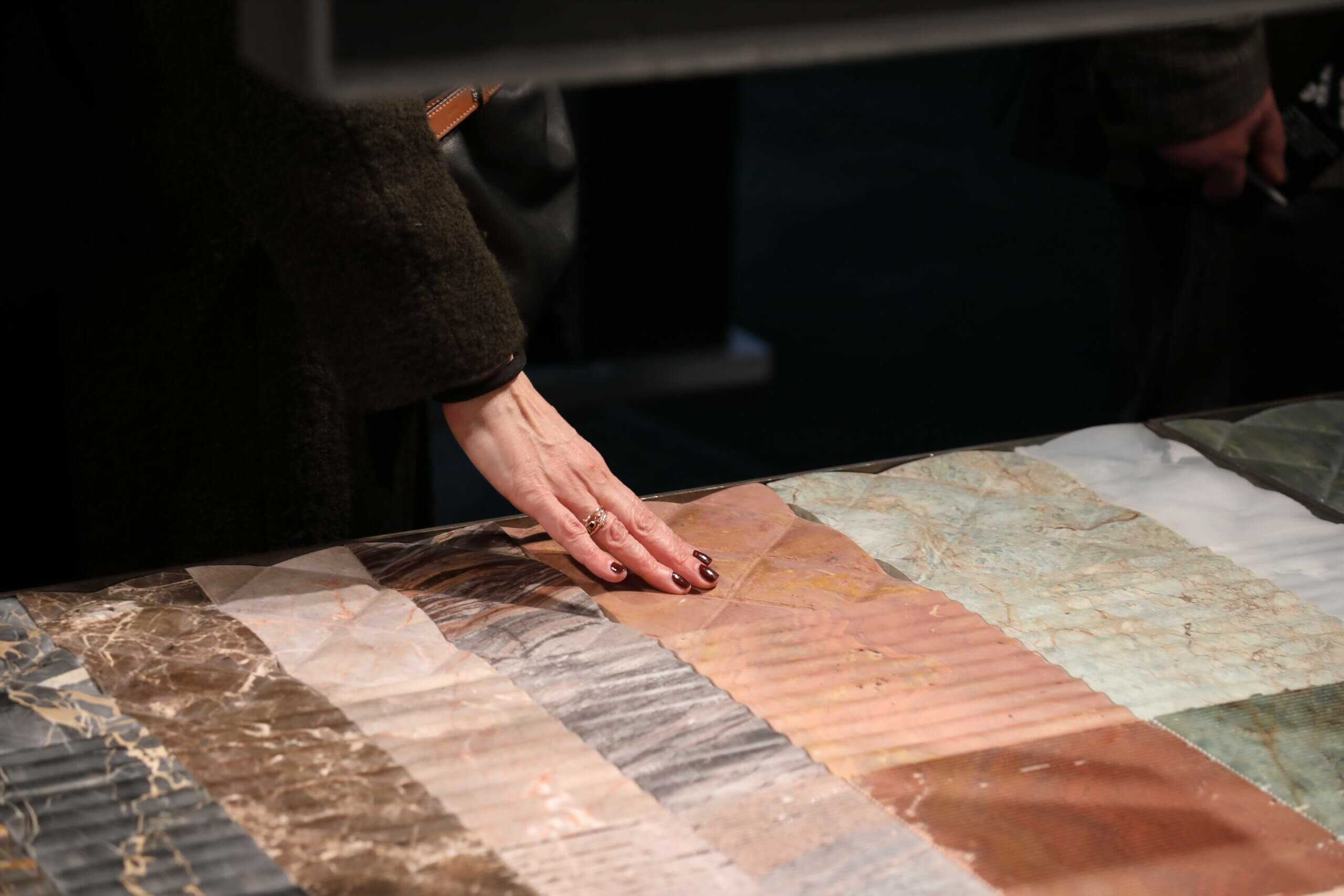 Stone Tapestry, Surface Design Show 2023 – Squire & Partners