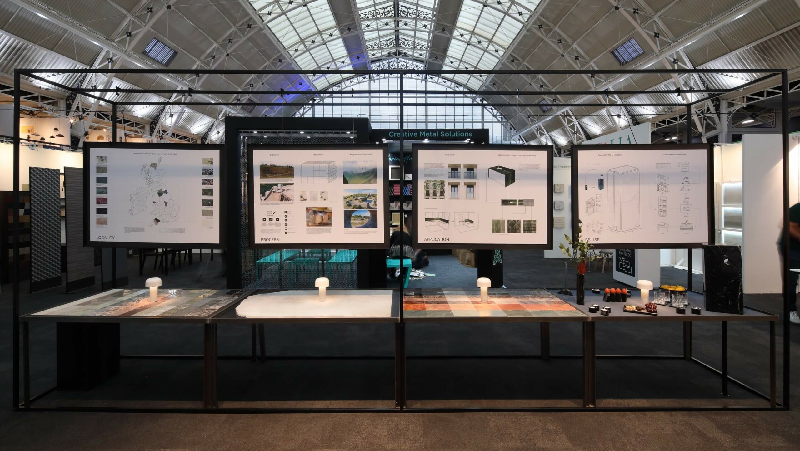 Stone Tapestry, Surface Design Show 2022 – Squire & Partners