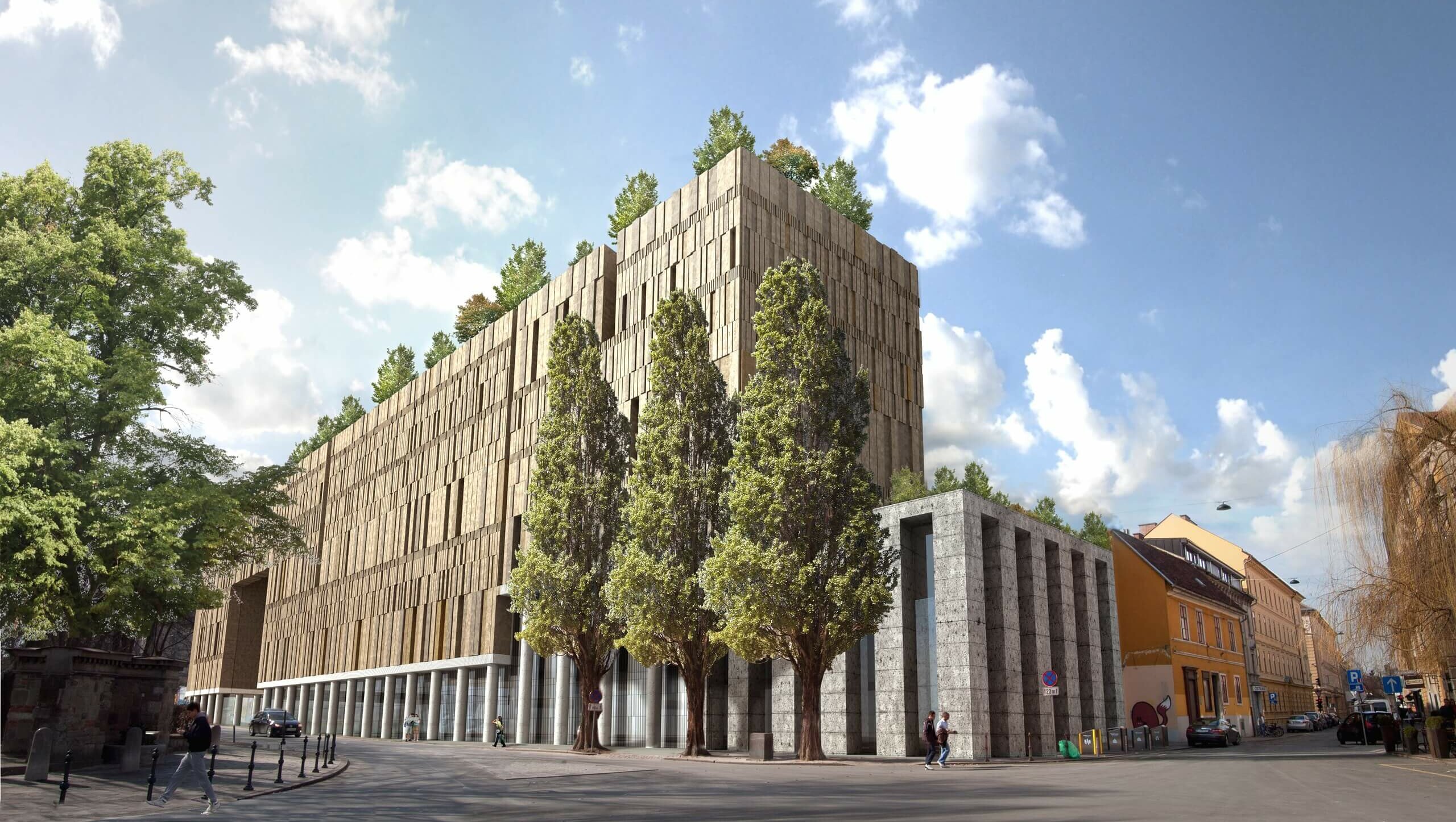 Ljubljana National Library Competition – Squire & Partners