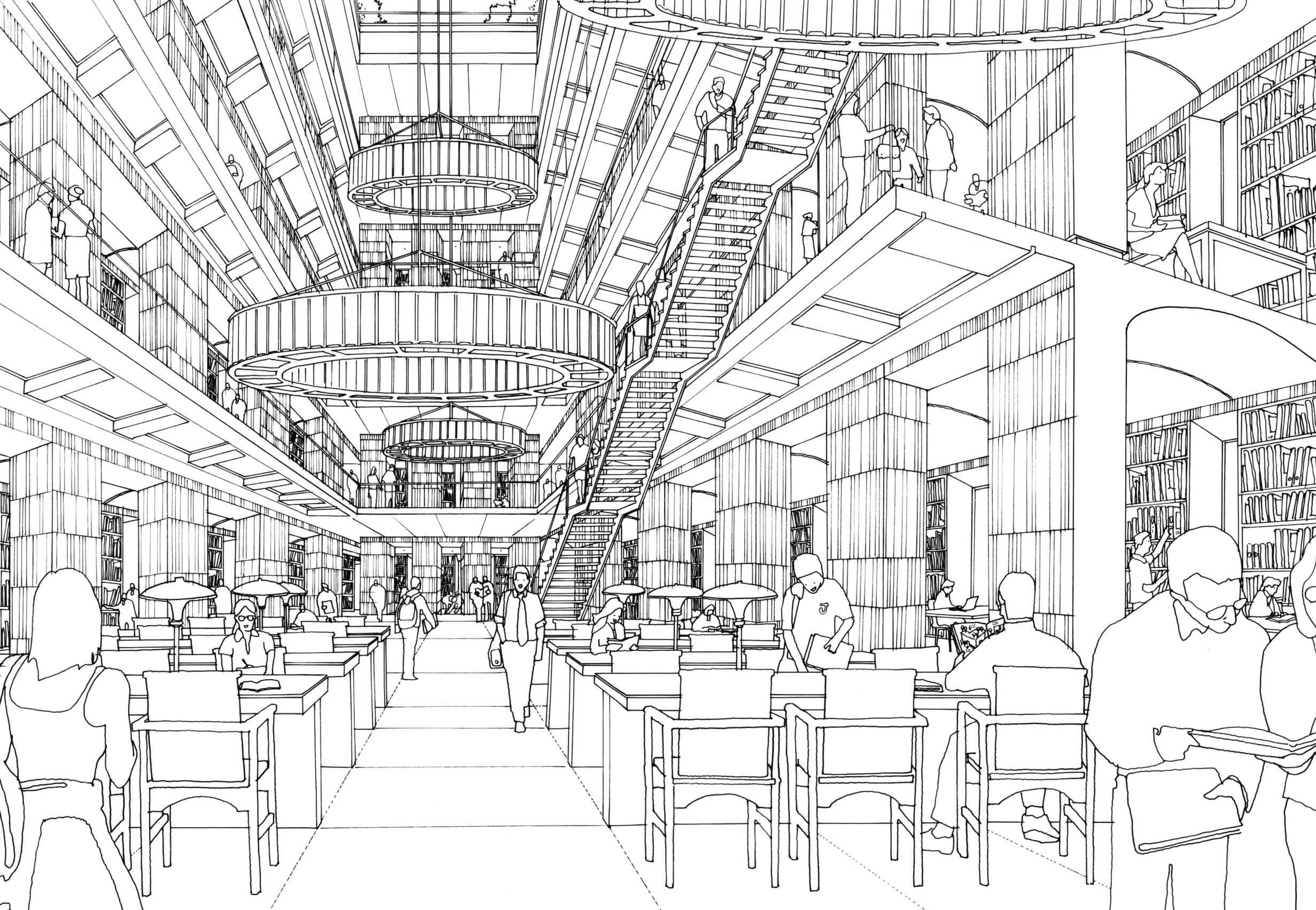 Ljubljana National Library Competition – Squire & Partners