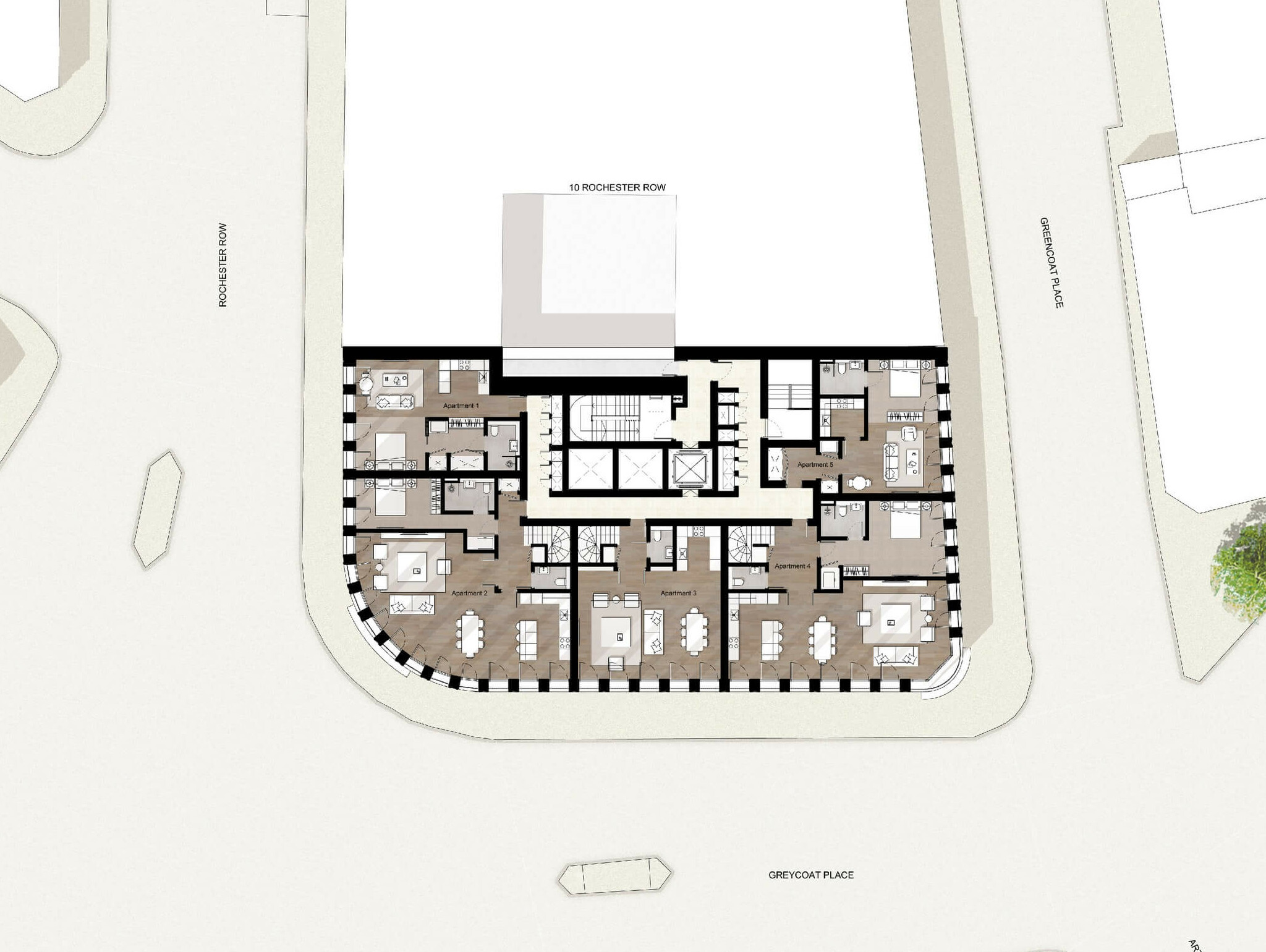20 Greycoat Place – Squire & Partners