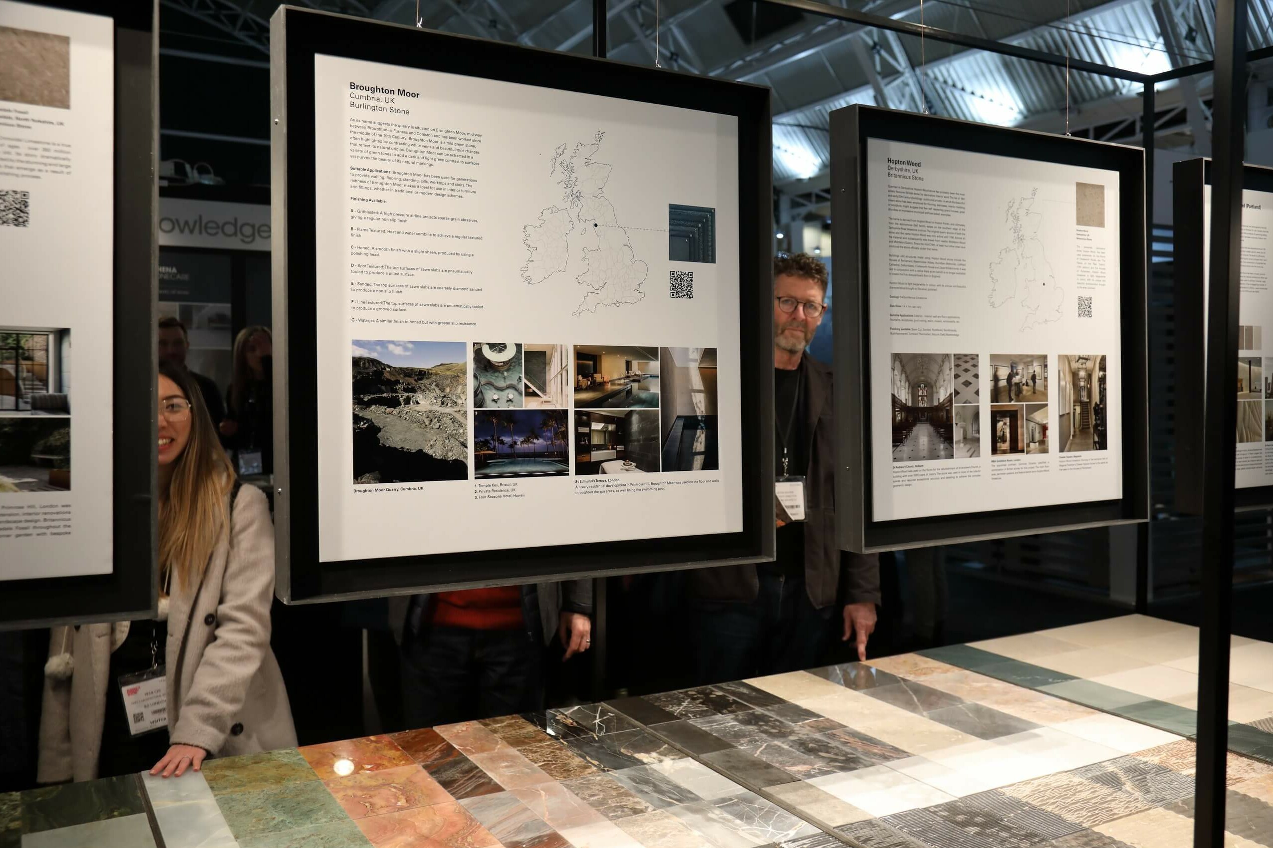 Stone Tapestry, Surface Design Show 2023 – Squire & Partners