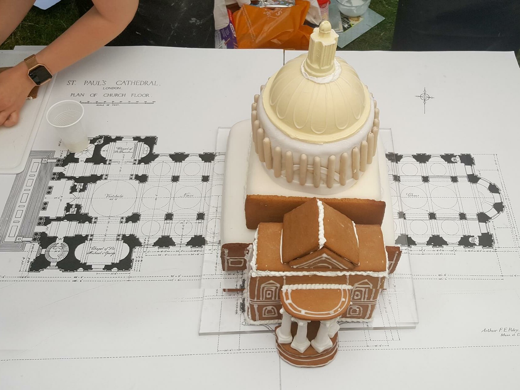Great Architectural Bake Off 2017: St. Paul's Cakethedral – Squire & Partners
