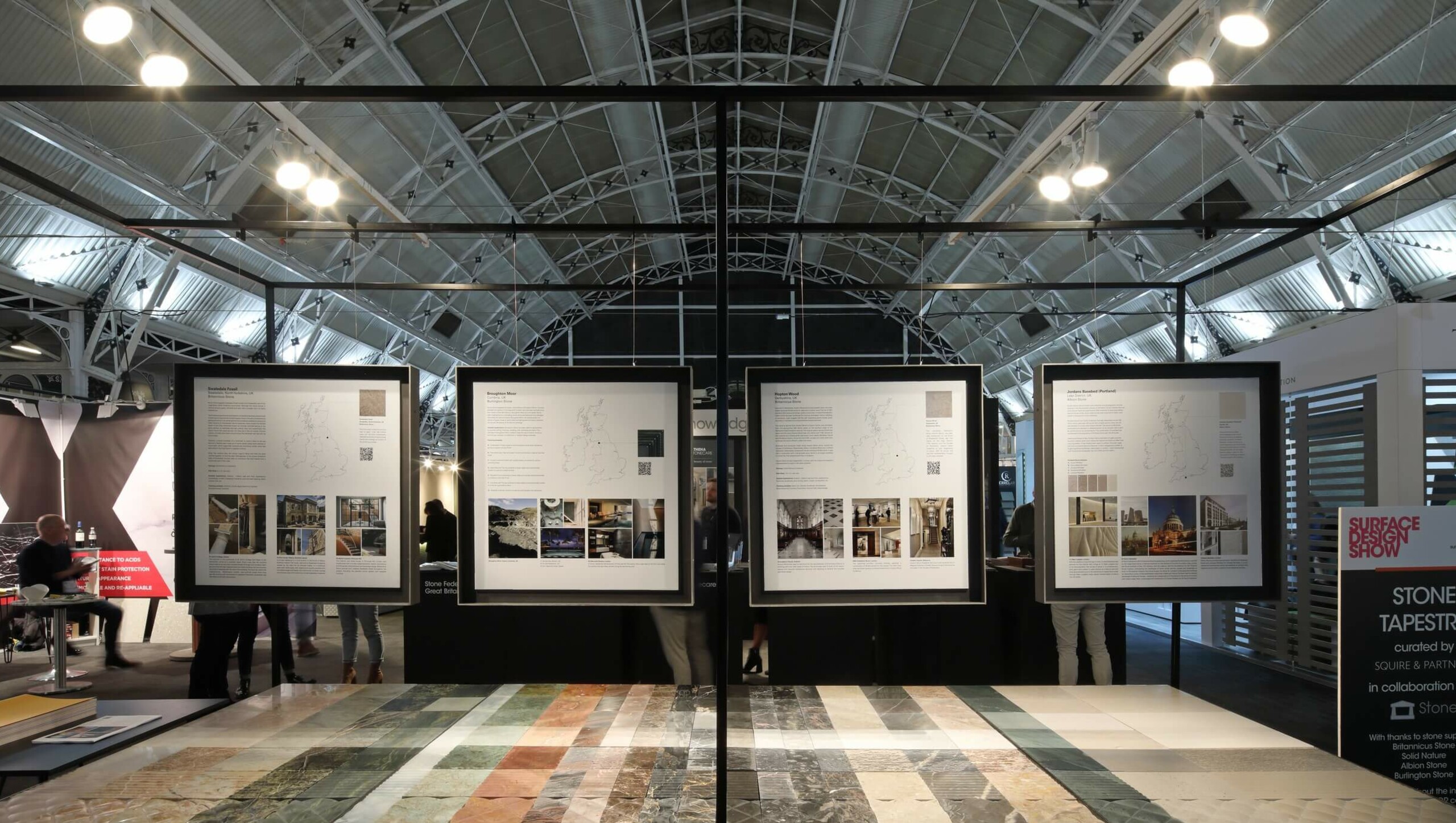 Stone Tapestry, Surface Design Show 2023 – Squire & Partners